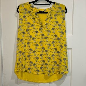 Papermoon Yellow Blouse Size XL